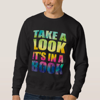 Lesen Sie mehr Bücher Englischlehrer Schule Lesen Sweatshirt