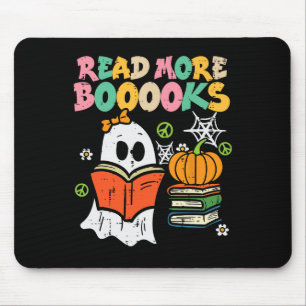 Lesen Sie mehr Bücher Halloween Kostümmädchen Kind Mousepad