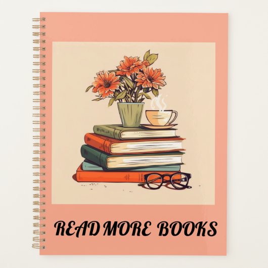 Lesen Sie mehr Bücher "Notebook" Planer (Vorderseite)