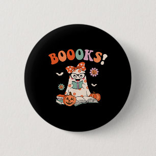 Lesen Sie mehr Bücher Spooker Lehrer Niedlich Hall Button