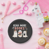 Lesen Sie mehr Bücher Spookween Halloween Ghost Bo Pappteller (Party)
