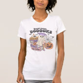 Lesen Sie mehr Bücher Witchy Lehrer Halloween Shir T-Shirt (Vorderseite)