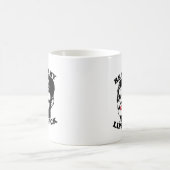 Lesen Sie meinen Lippenstift Kaffeetasse (Mittel)