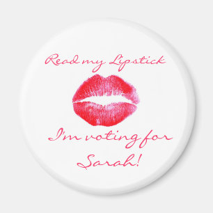 Lesen Sie meinen Lippenstift Magnet