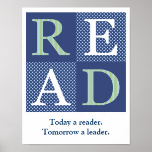 LESEN Sie Plakat