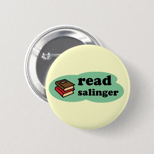 Lesen Sie Salinger Button (Vorne & Hinten)