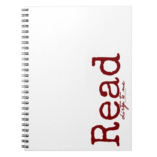 Lesen Sie schmutzig zu mir autographisches Buch (Vorderseite)