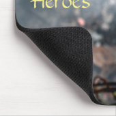 Lesen Sie Super Helden, Feuerwehrmann bei 911 Twin Mousepad (Ecke)