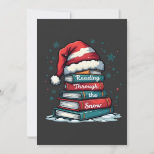 Lesen Sie Thru Schnee Reading Weihnachtslieder Einladung