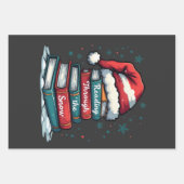 Lesen Sie Thru Schnee Reading Weihnachtslieder Geschenkpapier Set (Vorderseite)