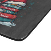 Lesen Sie Thru Schnee Reading Weihnachtslieder Schneidebrett (Ecke)