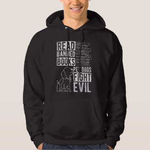 Lesen Sie verbotene Bücher PET-HUNDE, die EVIL-LES Hoodie