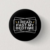 Lesen Sie weiter, ich lese mein Bedauern, lustiges Button (Vorderseite)