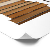 Lesen Sie zwischen den Weinen der Mauer Poster (Ecke)