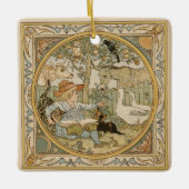 Lesen Spaß Keramikornament (Vorderseite)