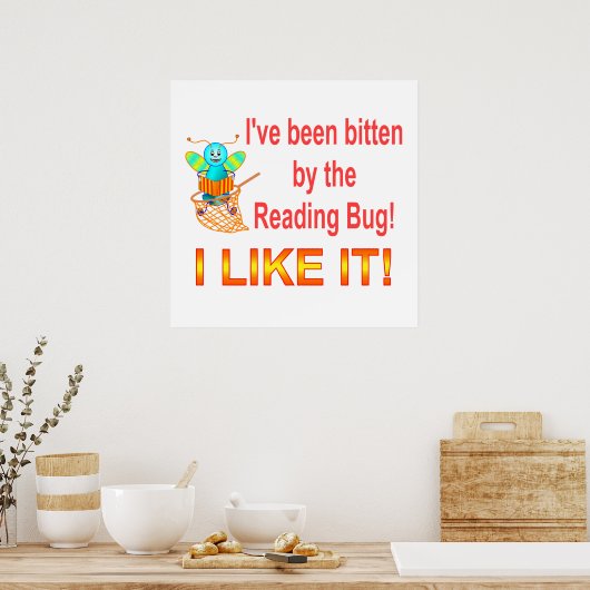 Lesen Spaß Poster (Küche)