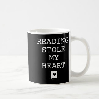Lesen stahl Herz - einfaches Buch Frauen Mädchen Kaffeetasse