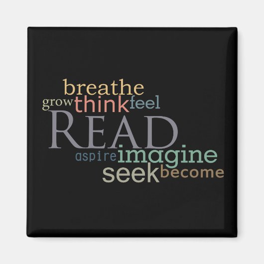 Lesen, suchen, stellen Sie sich das Magnet vor (du (Vorne)