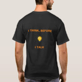 Lesen, Think&Talk T-Shirt (Rückseite)