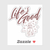 Lesen und Coffee Book Sticker (Blatt)