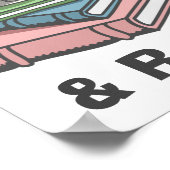 Lesen und Entspannen Poster (Ecke)