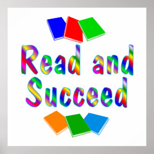Lesen und Erhalten Poster