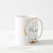 Lesen und leben Sie 1000 Träume Kaffeetasse (VorderseiteRechts)