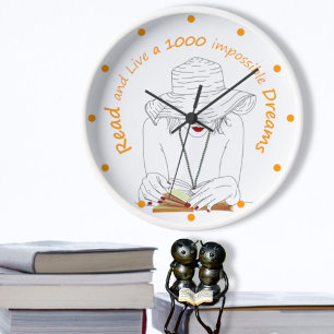 Lesen und Leben Sie 1000 unmögliche Träume Uhr
