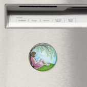 Lesen unter dem Weidenbaummagnet Magnet (In Situ (Geschirrspüler))