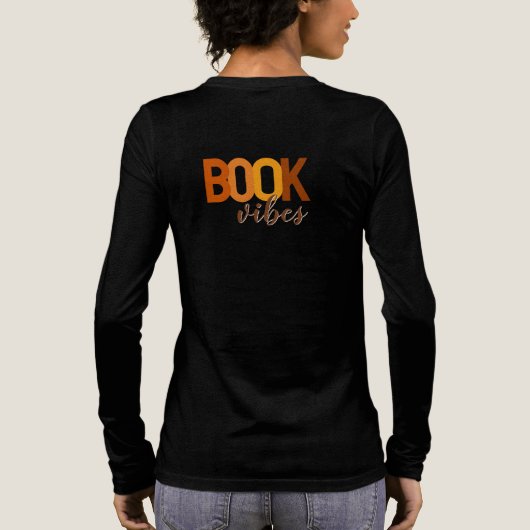 Lesen unter der Sonne Tri-Blend Shirt (Rückseite)