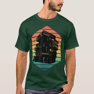 Lesen Vintag für Männer Frauen Buch Lover Alphabet T-Shirt