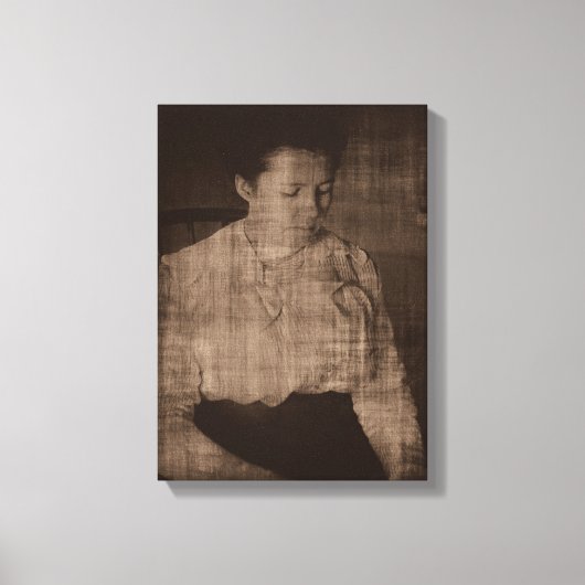 Lesen Vintag Leinwanddruck (Vorderseite)