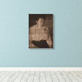 Lesen Vintag Leinwanddruck (Insitu (Holzboden))