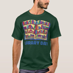 Lesen von Bibliotheksbibliotheken Buchliebhaber Le T-Shirt