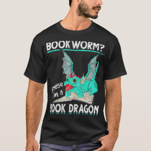 Lesen von Bookworm im Buch Dragon T-Shirt