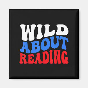 Lesen von Büchern Leser Liebhaber Bibliothekar Leh Magnet