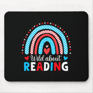 Lesen von Büchern Leser Liebhaber Bibliothekar Leh Mousepad