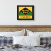 Lesen von Eisenbahnlinien, Beebline-Service Leinwanddruck (Insitu (Schlafzimmer))