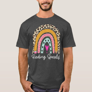 Lesen von Fachleuten zurück zum Regenbogen in der T-Shirt
