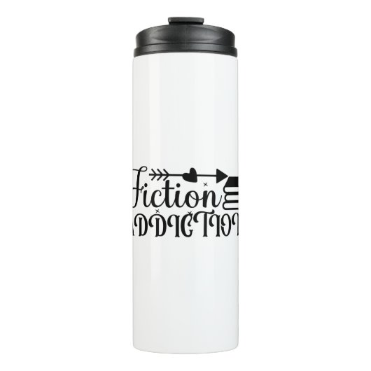 Lesen von Fiktion Thermosbecher (Vorderseite)