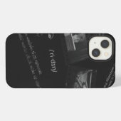Lesen von Fotogramm iPhone Hülle (Rückseite (Horizontal))