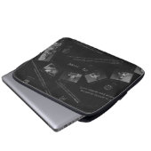 Lesen von Fotogramm Laptopschutzhülle (Vorne Knopf)