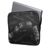 Lesen von Fotogramm Laptopschutzhülle (Vorderseite Links)