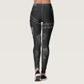 Lesen von Fotogramm Leggings (Rückseite)