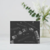 Lesen von Fotogramm Postkarte (Stehend Vorderseite)