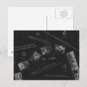 Lesen von Fotogramm Postkarte (Vorne/Hinten)