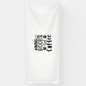 Lesen von Hunden und Büchern und Kaffee Banner (Vertikal)