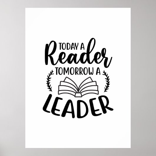 Lesen von Kunst heute als Leser Morgen als Führer Poster (Vorne)