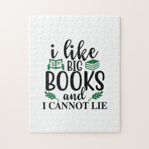 Lesen von Kunst Ich mag große Bücher und kann nich Puzzle