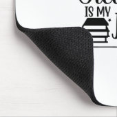 Lesen von Kunst ist mein Jam Mousepad (Ecke)